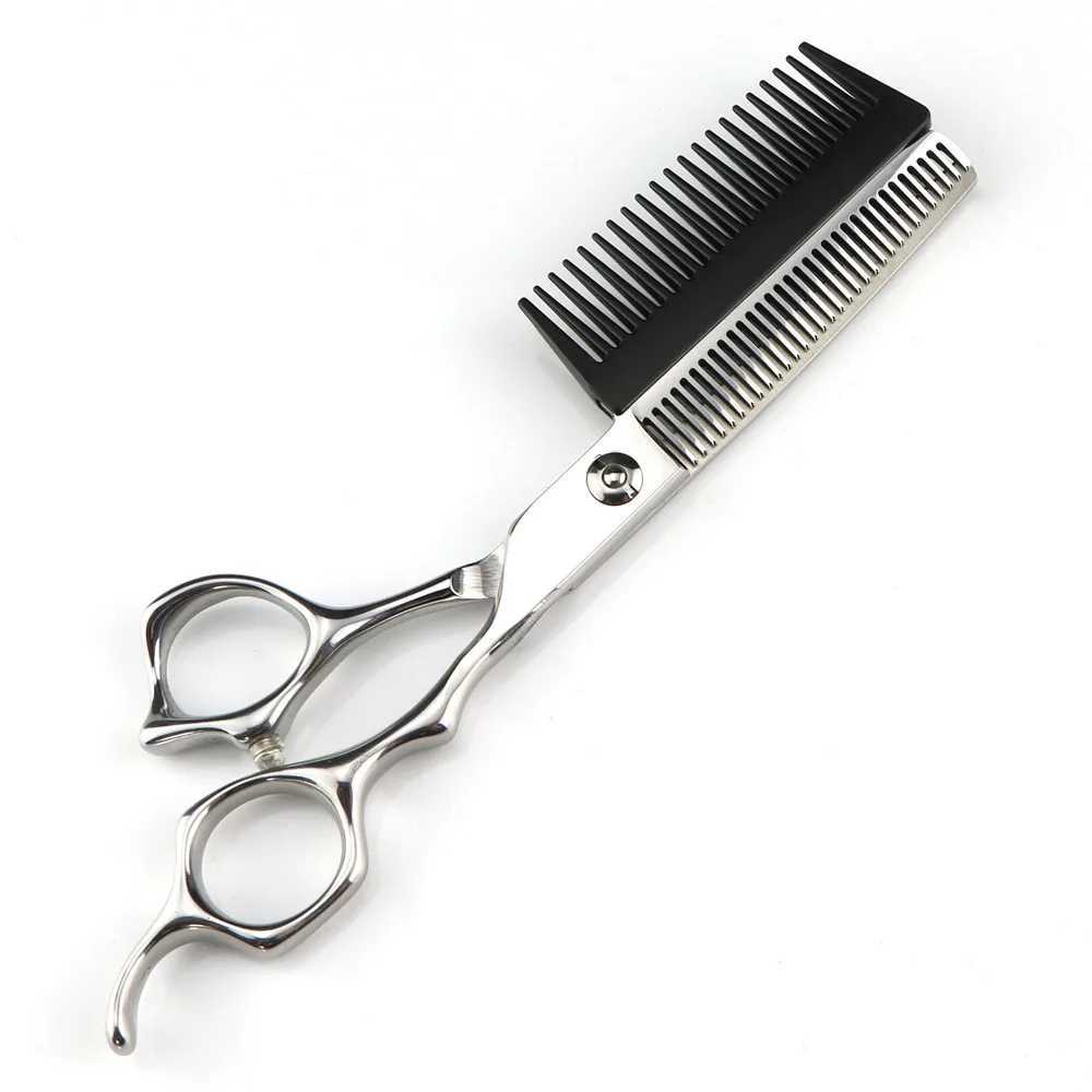 New Arrival New professional JP440C steel 6-inch 2-in-1 hair clip with comb to make the hair clip thinner Z241213