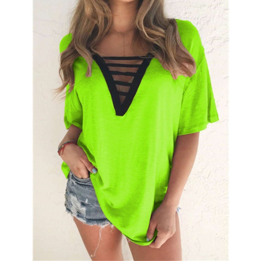 Best Saller New Merchandise Spring High Street Slim Crop Top Casual Sports Fitness Streetwear Clothes Couples Lace Solid Turtleneck Man Woman Tees Top