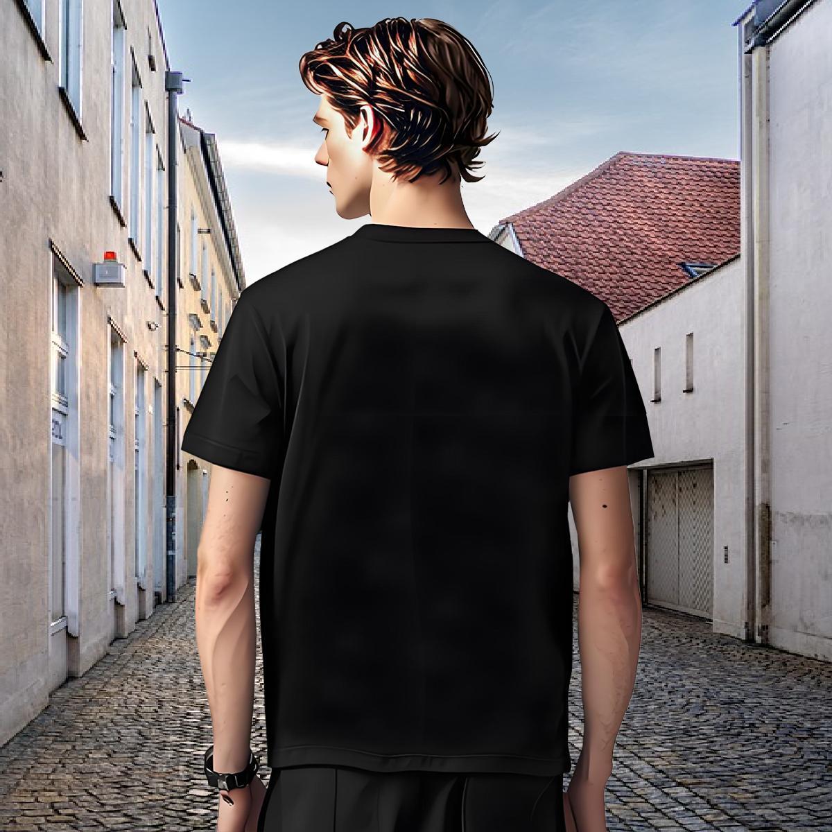 Stylist Men T Shirts 100% Cotton 230g tree Daily Wear Tops Breathable Soft TOP Quality Mens Tshirts Custom Printed