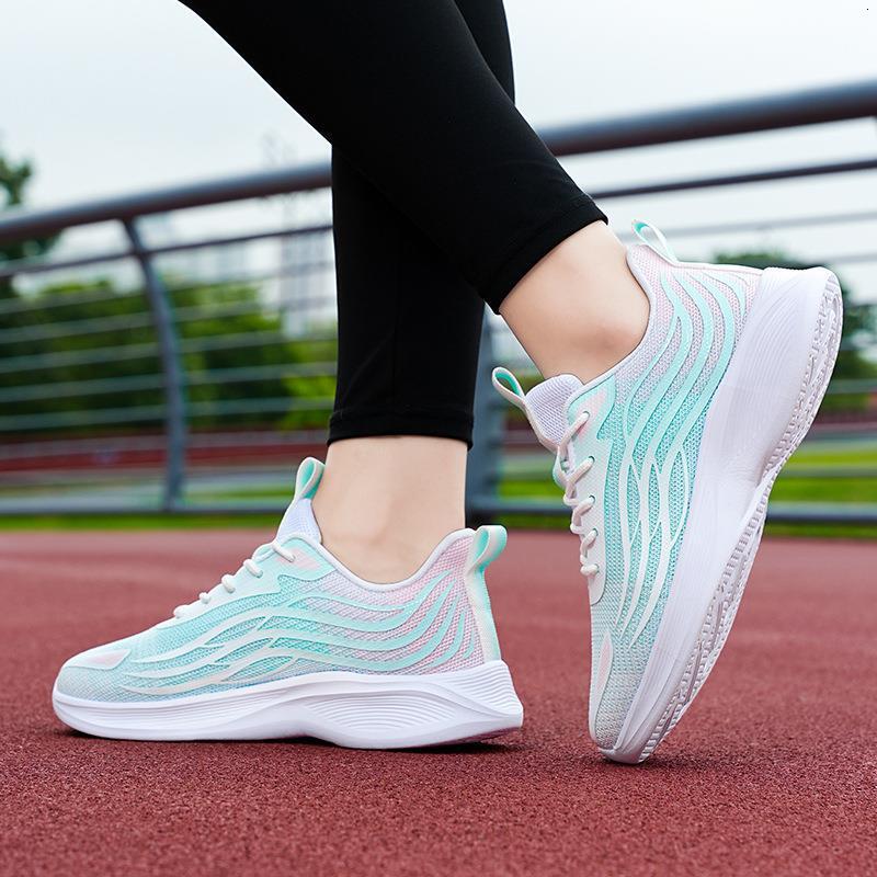 Ddmysports Women S New Summer Jump Rope Sports Shoes Women Soft Soles High Elasticity Mesh Surface Casual And Versatile Lightweight Running Outdoor Sh
