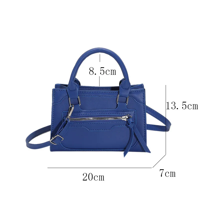 Crossbody Bag for Women New Fashion Casual Western Style Shoulder Handbag Simple Texture Messenger Small Square Bag