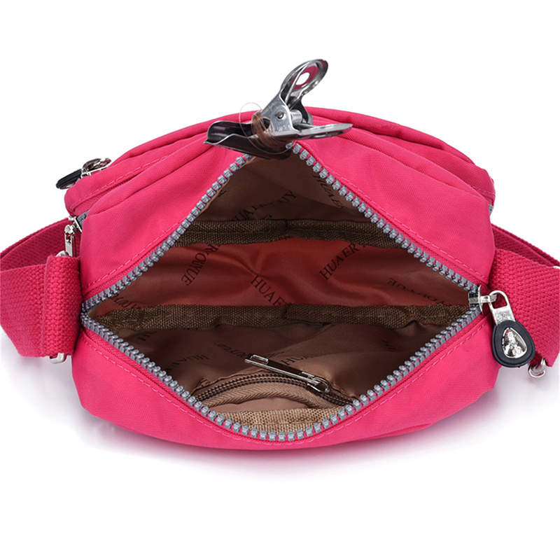 2024 Casual Designer Women Shoulder Bag Nylon Female Handbag Shoulder Bag Waterproof Girls Messenger Bags Crossbody Women Small
