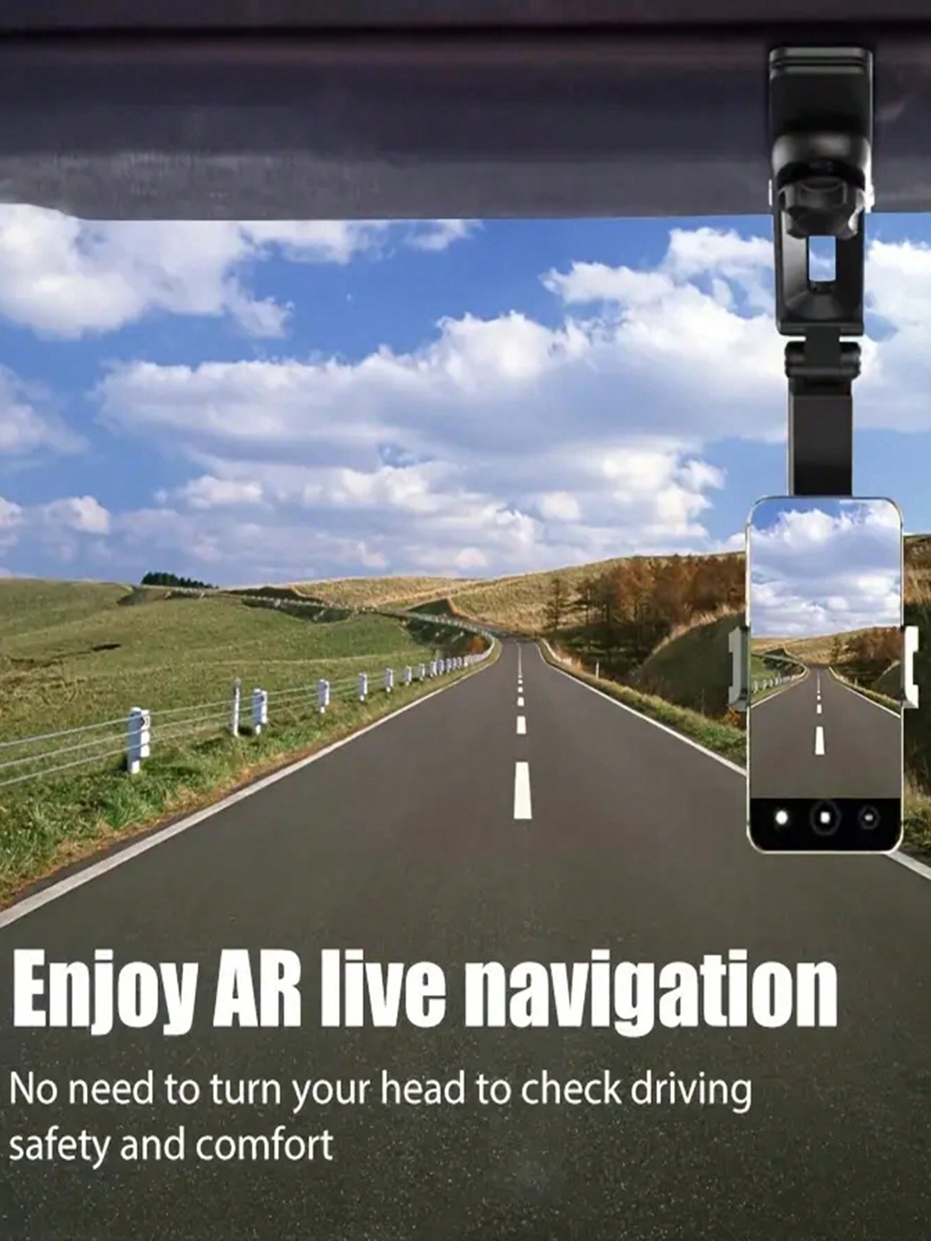Car phone stand Car general large suction cup windshield console anti-shake stand