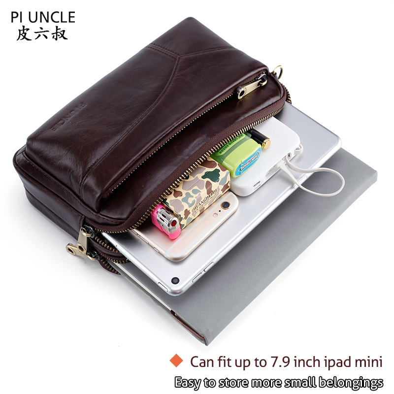 Men Vintage Cowhide Money Purse Business Long Wallet Clutch Bags Mobile Phone Case Cigarette Cell Phone Pouch Male Handy Bag