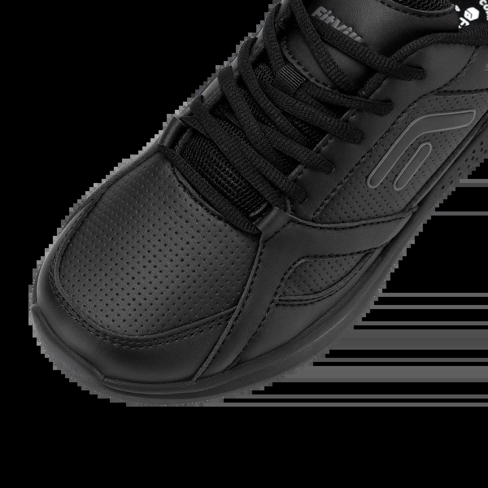 FitVille Mens Work Shoes Wide Athletic Lightweight Breathable Slip Resistant and Non Slip Walking Casual Sneakers 240801
