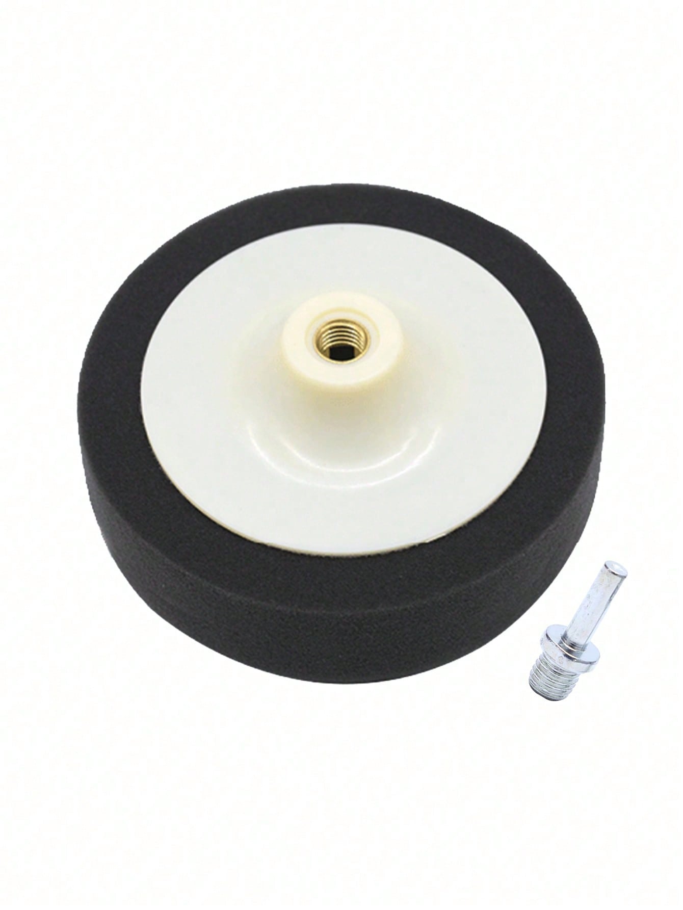 6-inch polishing sponge tray waxing tray polishing pad Sponge polishing tape connecting rod