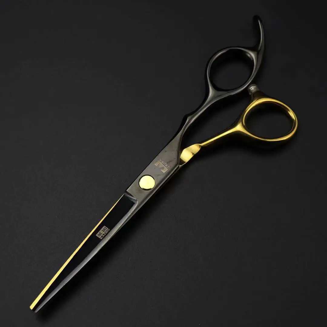 Kasho Professional 6 inch Hiar Scissors Salon Barber Scissors Hairdressing Shears Hair Cutting Thinning Styling ToolM240801