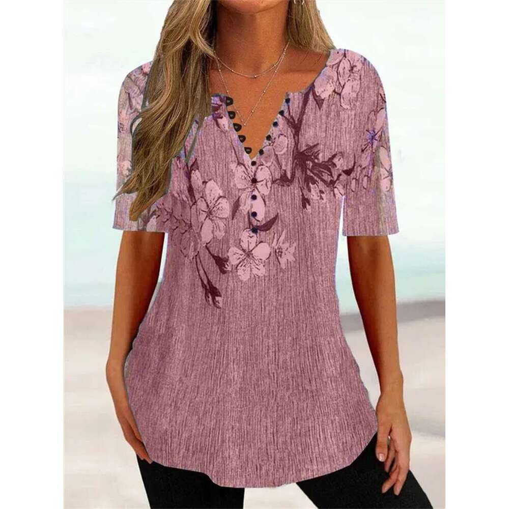 Summer Short-sleeved High Street Summer Printing Short Sleeve Long Sleeve Tee Shirts Brushed Womens Chiffon Backless Man Woman Tees Tops Graphic T Shi