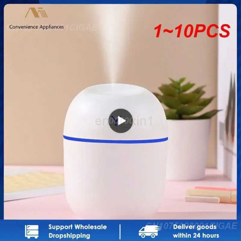 Mini Portable Ultrasonic Air Humidifer Essential Oil Diffuser USB Mist Maker Aromatherapy Humidifiers for Home Y240806