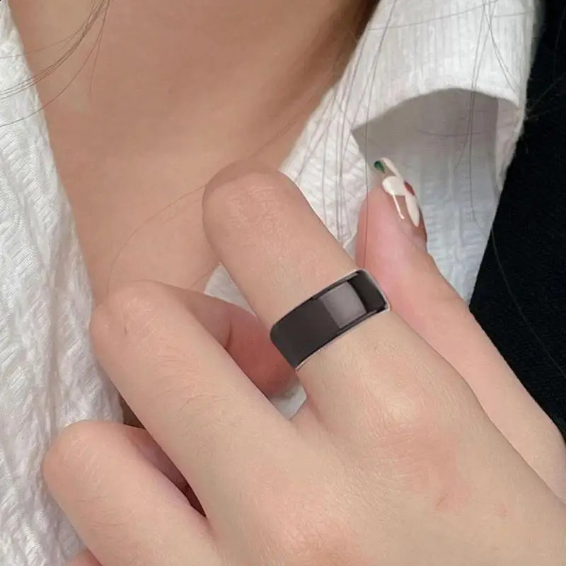 Rfid Ring Smart Ring 128GB Wireless Disk Sharing For Smartphone R5 Smart Ring With Build-in 6 RFID Cards 2 Health Stones 240730