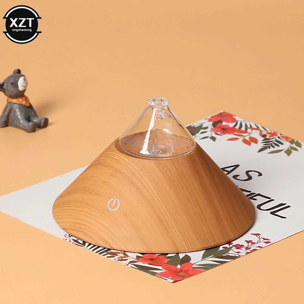Waterless Aromatherapy Machine Air Purifier Home Wood Grain Cold Aroma Instrument Anion Diffuser Ultrasonic Diffuser Y240803