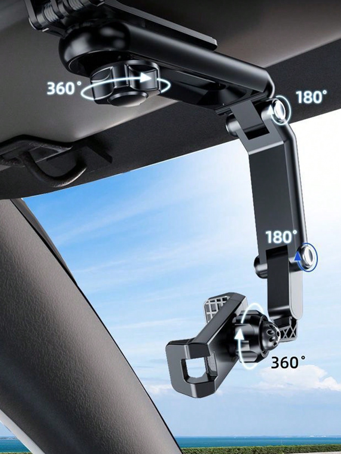 Car phone stand Car general large suction cup windshield console anti-shake stand