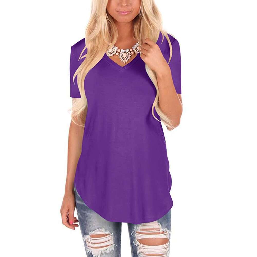 New Merchandise Best Saller Short-sleeved Female Fashion O-neck Crop Tops Long Sleeve Tee Shirts Women Short Brushed Lace Plaid Womens T Shirt Clothes