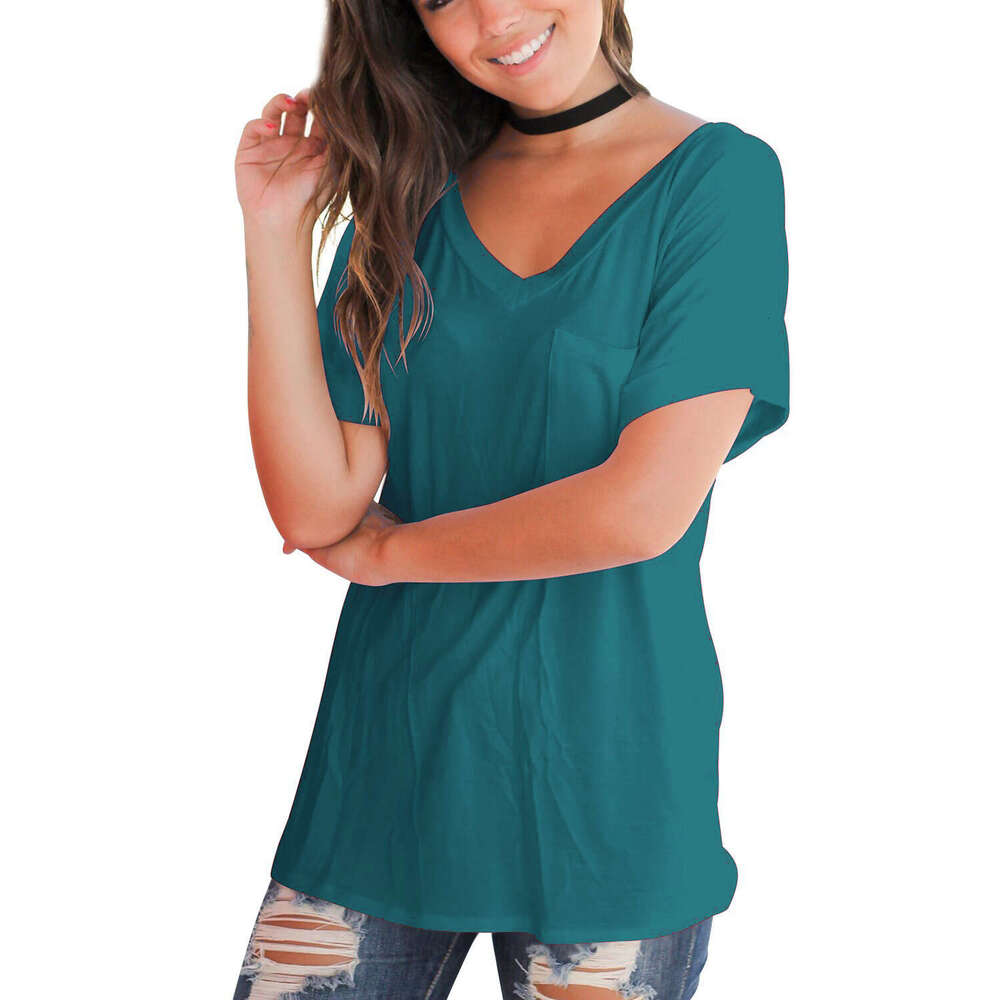 Designer Tshirt Women Best Saller Short-sleeved Summer Casual Slim Streetwear Quick Drying Chiffon Slim-fit Round Neck Womens T Shirt Clothes Solid Tu