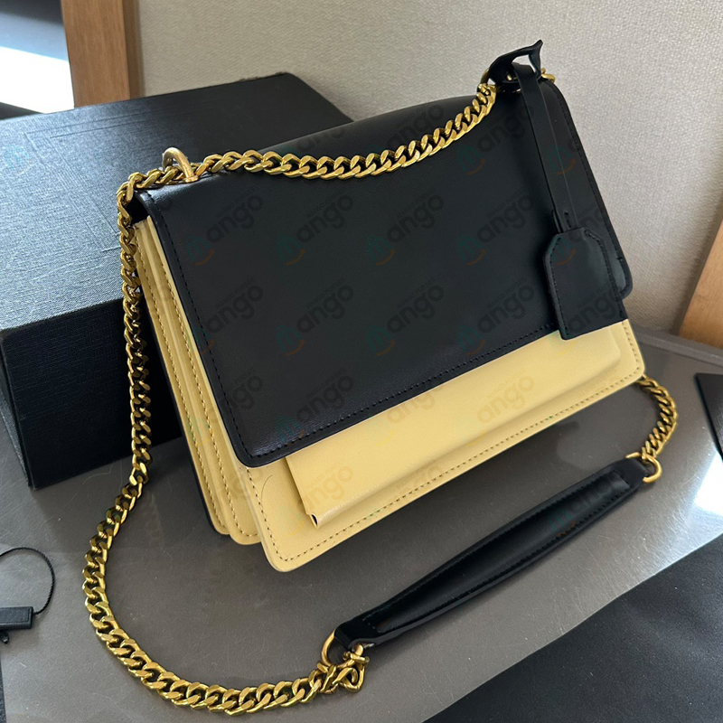 Women Tote Purse Gold Chain Shoulder Bags Fashion With Box And Dust Bag 7C