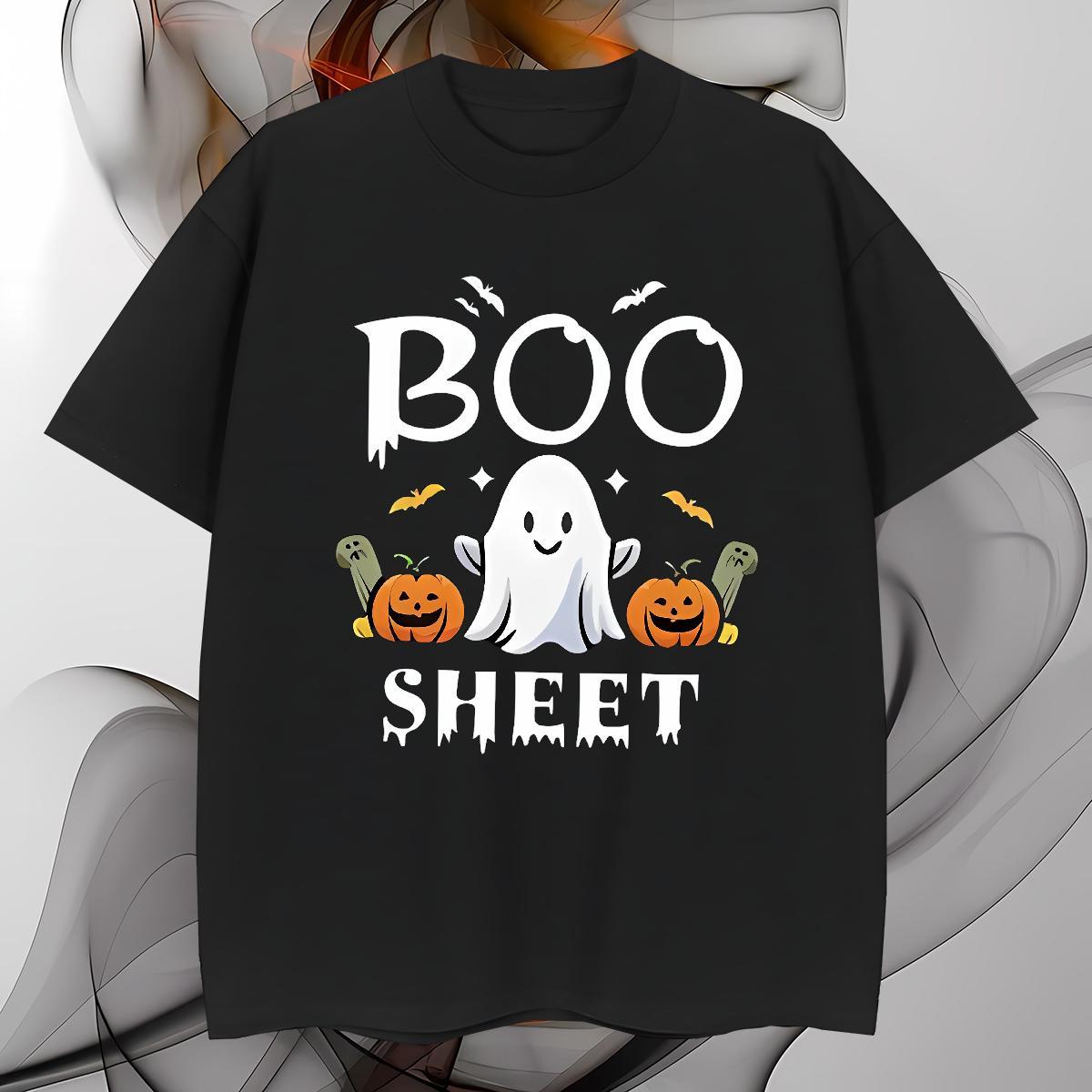 T shirt 230g Pure Cotton halloween Sports Casual Short Sleeve O-Neck DIY Logo Oversized Couples T Shirts Wholesale High Quality Polos