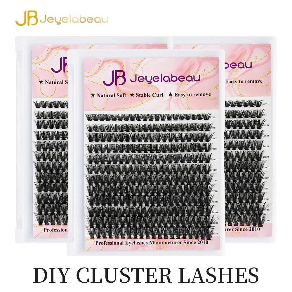 JB Jeyelabeau 30D/40D/50D eyelash mink eyelash extension DIY cluster eyelashes Russian personal artificial eyelashes natural bundle Cilia W240803
