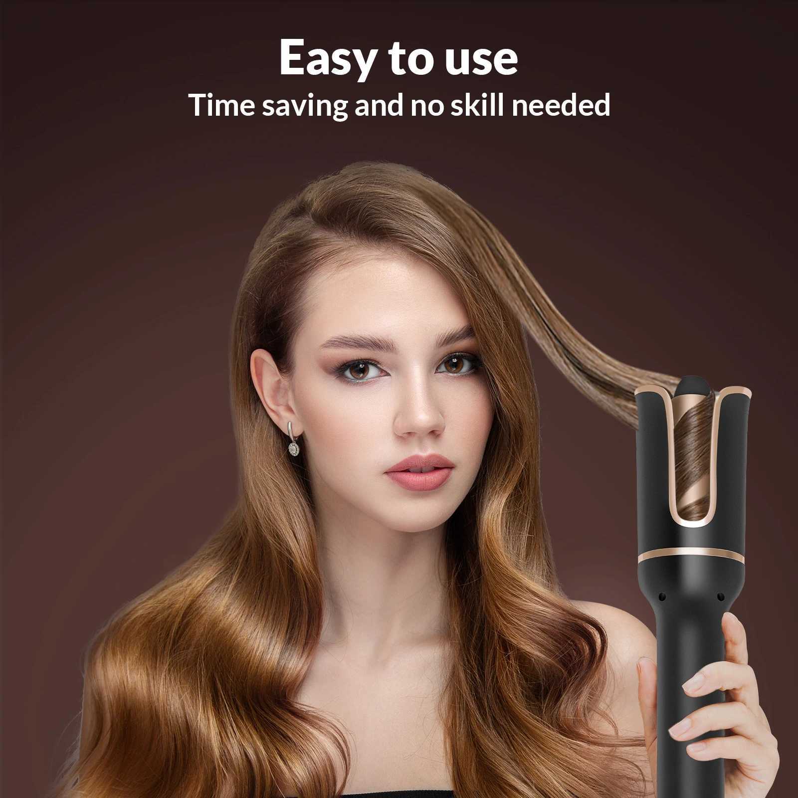 Automatic Curler Automatic Loop Wave Crimping Curling Tool Wave Curling Iron Ring Curler W240803