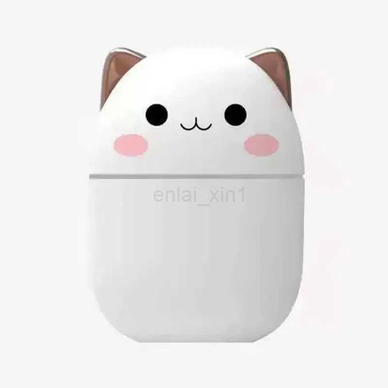 250ML Cute Air Humidifier Mini Aromatherapy Humidifiers Diffusers Essential Oil Diffuser Home Car Air Purifier Humificador Y240806