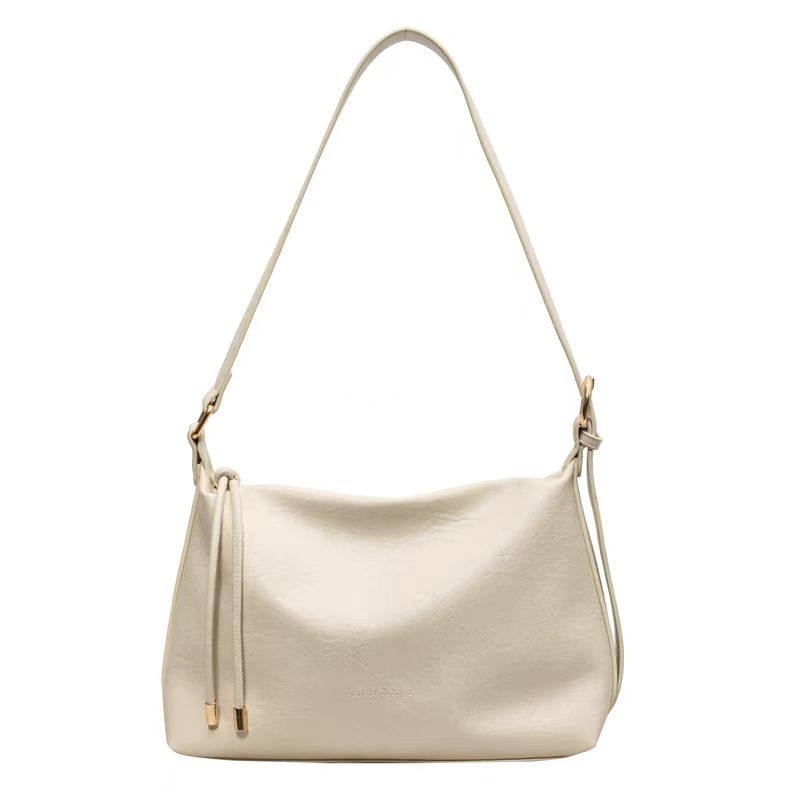 High quality Korean tote bag new commuter texture bag female niche design soft shoulder crossbody bag