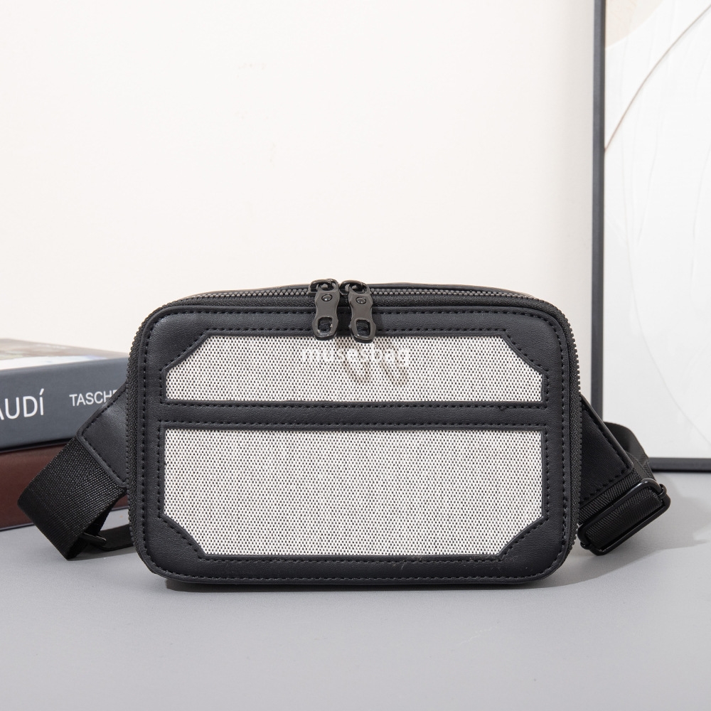 Crossbody bag men's new high-quality small package ins Japanese simple casual shoulder bag fashion box bag wholesale