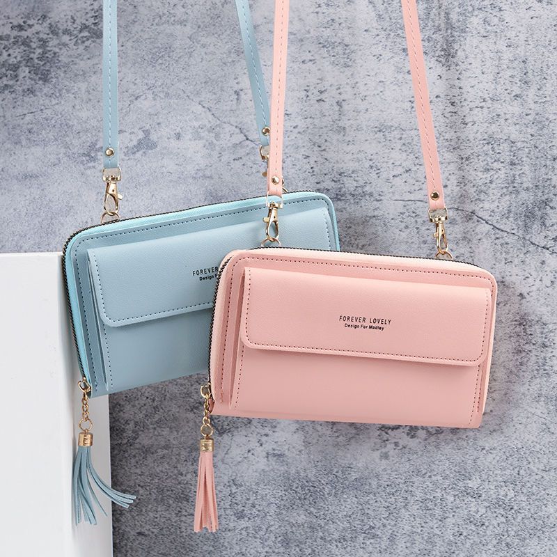Soft Leather Women Crossbody Bags Big Capacity Shoulder Bag Fashion Phone Pouch Mini Messenger Bag Clutch Wallet For Girl Bolsas