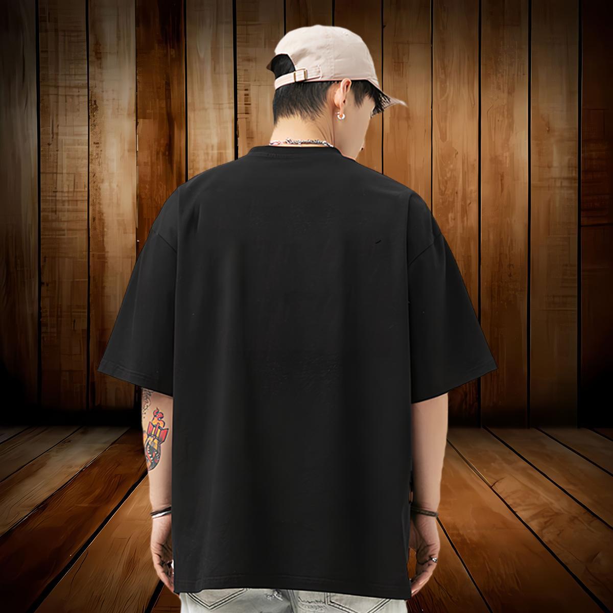 Fashion Designer Men Tops Tees flower Hip Hop Street 230g Cotton Top Tees O Neck Short Sleeves Unisex T-Shirts Plus Size Cartoon
