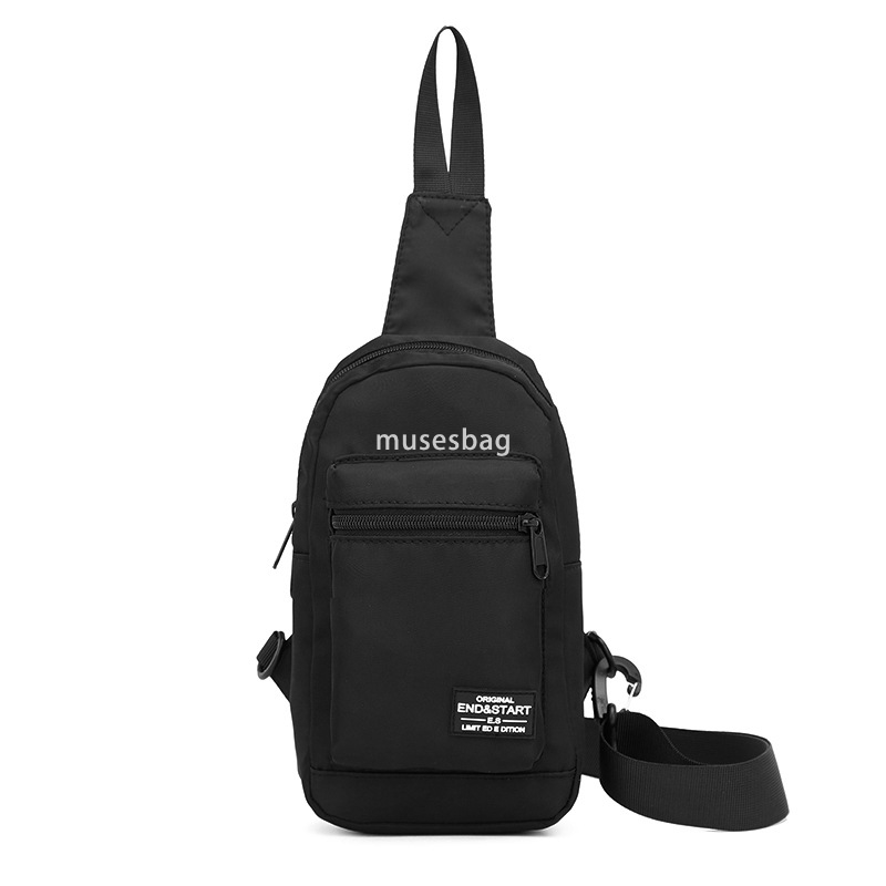 Crossbody bag men's trendy casual chest bag new shoulder bag small bag Japanese backpack summer fashion men's bag women