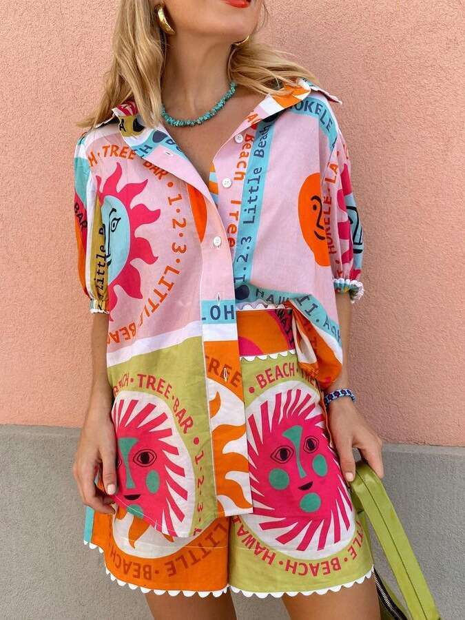 New Merchandise Best Saller High Street Hip Hop Summer Printing Short Sleeve Quick Drying Long-sleeved Backless Skinny Base Womens Stretch Casual Unde