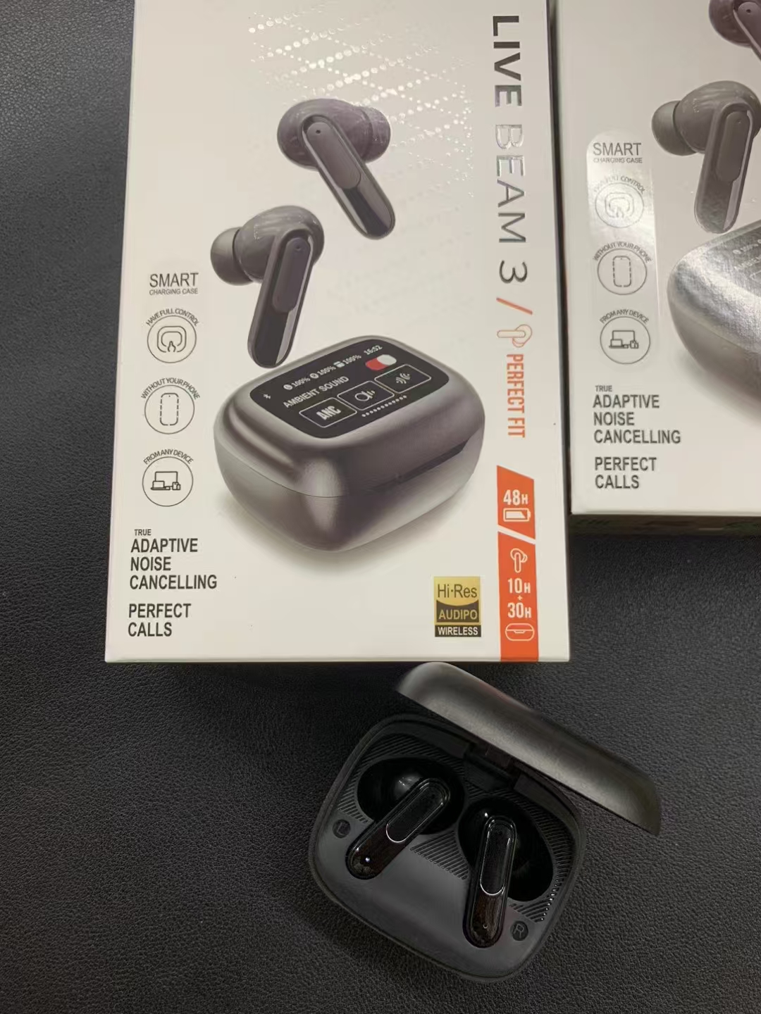 LIVE BEAM 3 Bluetooth Wireless Deep Bass Foldable Sport Gaming Music Headset with Microphone Noise wireless earphones