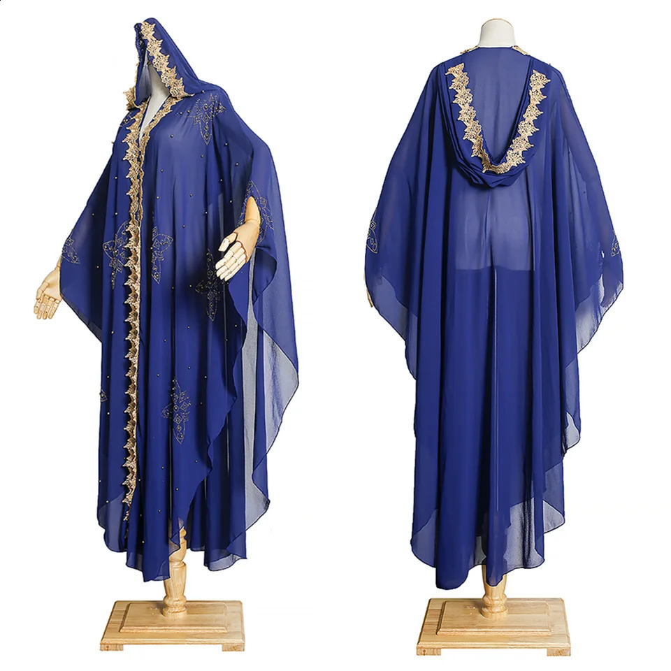 Ramadan Abaya Dubai Kaftan Muslim Hijab Dress Cardigan African Evening Dresses For Women Kimono Robe Femme Caftan Islam Clothing 240802