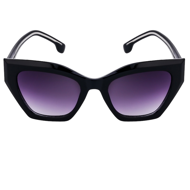 Cat Eye Sunglasses Women Butterfly Steampunk Oversized Cyberpunk Futuristic Brand Designer Sun Glasses Men Lady Fashion Cool Personalized S116 IVISTA