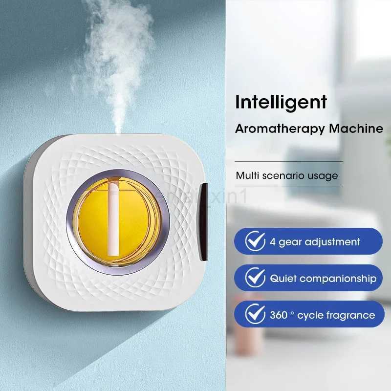 Home Desktop Diffuser Aromatherapy Machine USB Smart Air Purifier with Display for Car Bathroom Air Deodorization Shangri-la Y240806