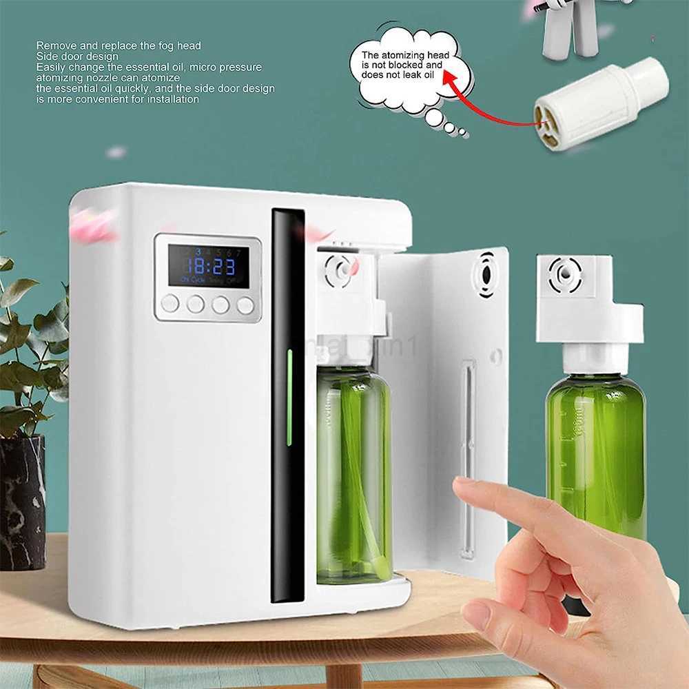 Aroma Diffuser Waterless Essential Oil Diffuser Smart Scent Air Diffuser Machine With Cold Air Nebulizing For Home Large Room Y240803