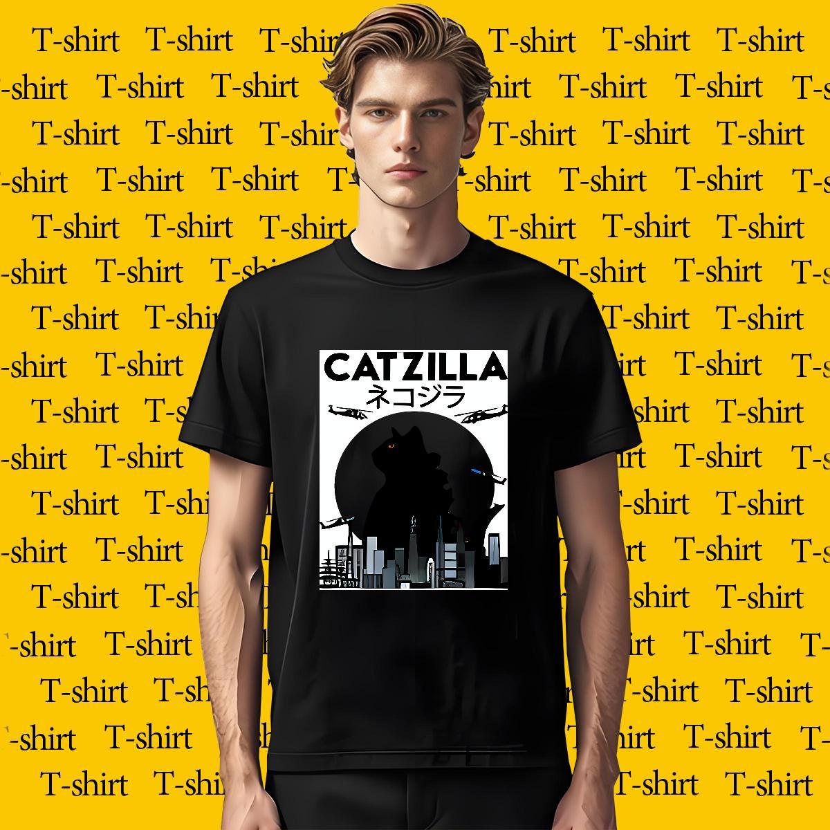 2024 Designer Mens T Shirts 230g Cotton cat Spring Summer Wear Breathable Crew Neck Soft Mens Tshirts Custom Printed