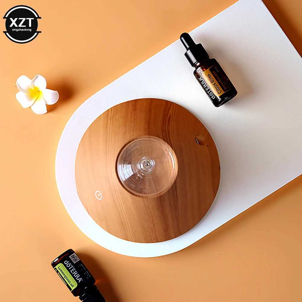 Waterless Aromatherapy Machine Air Purifier Home Wood Grain Cold Aroma Instrument Anion Diffuser Ultrasonic Diffuser Y240803