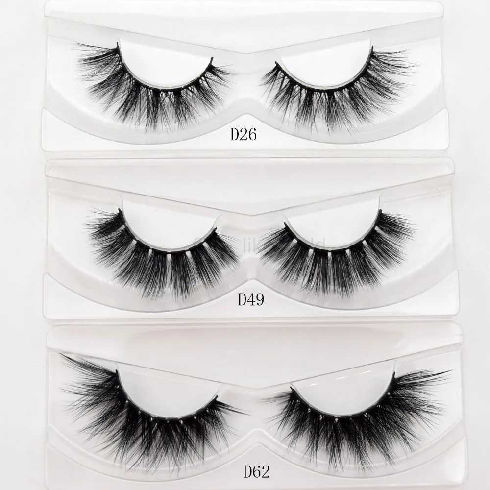 Visofree Silk 3D eyelash artificial mink eyelash natural eyelash extension handmade Crisscross thick false eyelash makeup tool W240803