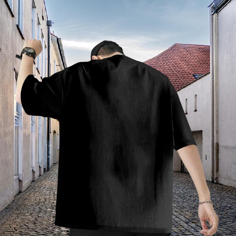 Stylist T-Shirts 230g Cotton halloween Spring Summer Tops Tees Breathable Short Sleeve Cool Mens Tshirts White Plus Size