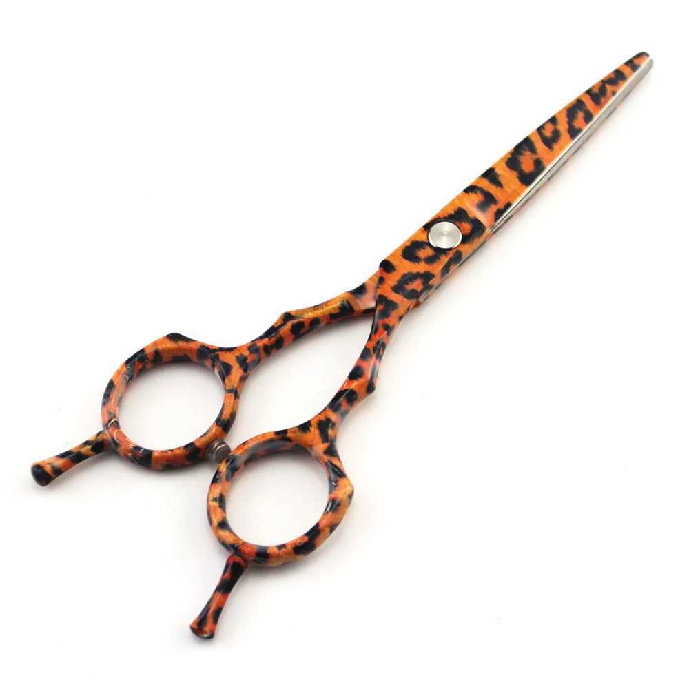 New Arrival Professional JP 440C Steel 5.5-inch Leopard Ceramic Barber Z241213