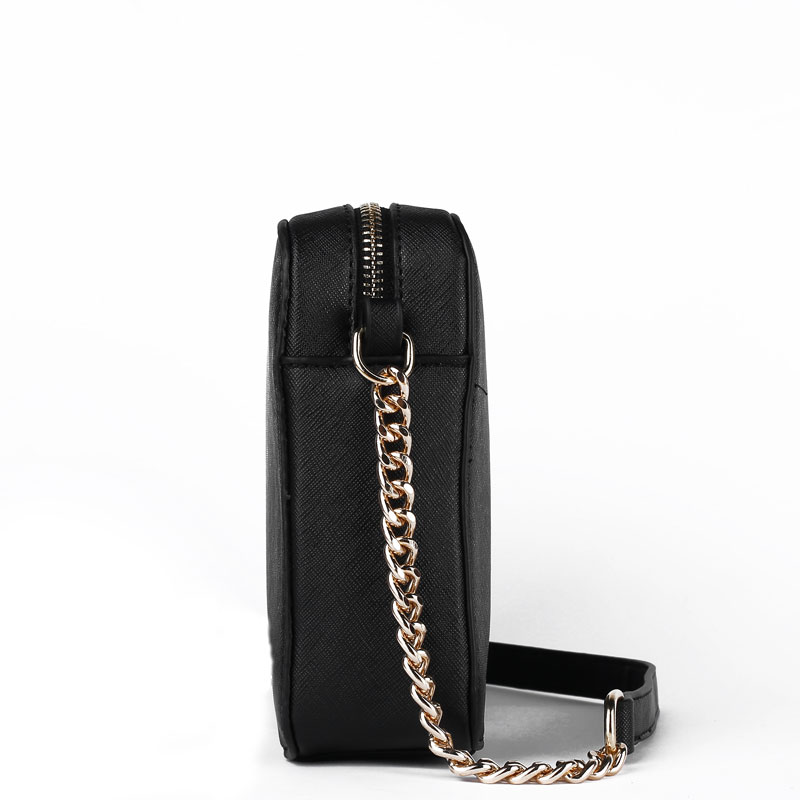 Fashion New Style Small Square Bag Cross Pattern PU Leather Women's One Shoulder Crossbody Bag Chain Women's Bag