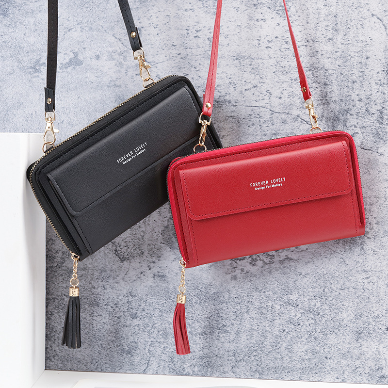 Soft Leather Women Crossbody Bags Big Capacity Shoulder Bag Fashion Phone Pouch Mini Messenger Bag Clutch Wallet For Girl Bolsas
