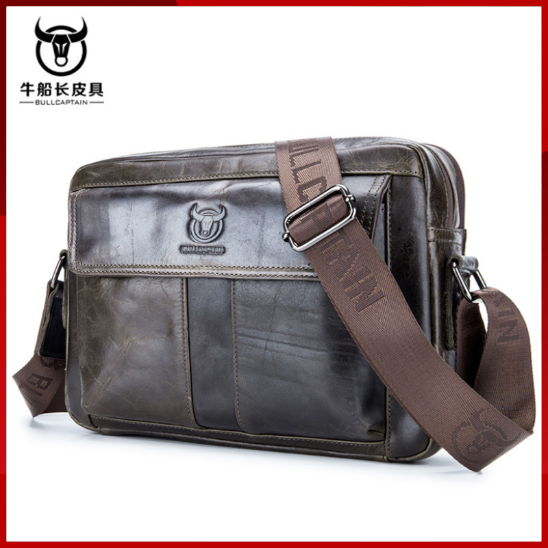 2024 Yellow Brown Genuine Leather Handbags Small Leather 11" Laptop Bags Shoulder Tote Handbag Casual Business Laptop Pock