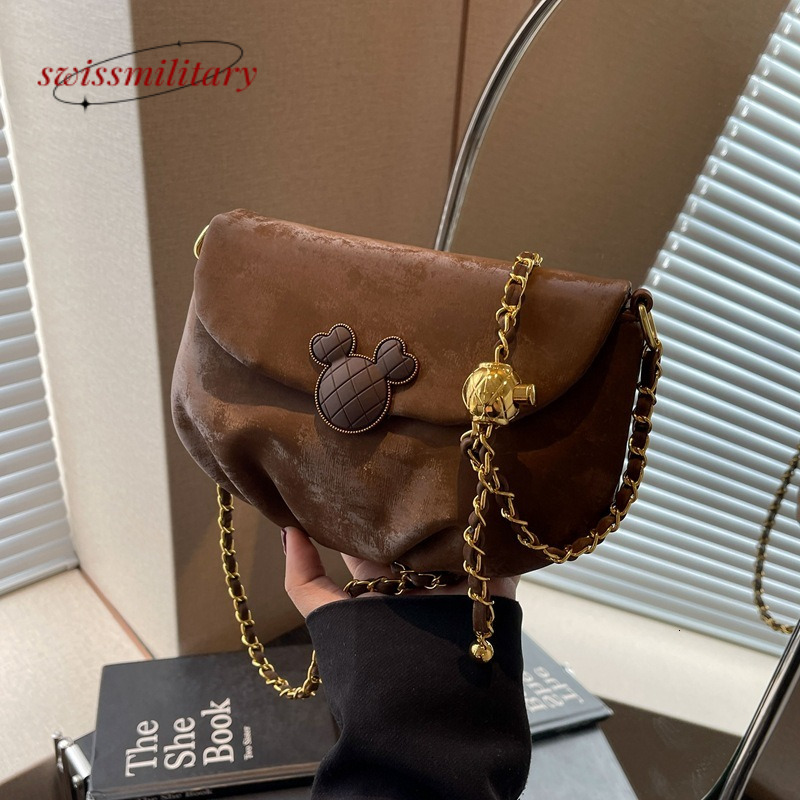 This year's popular small for women 2024 new fashionable and versatile single shoulder crossbody mini super hot chain bag H7.18#30