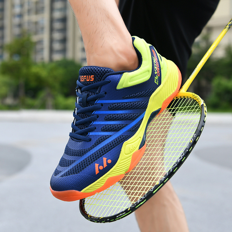 Ddmysports Raffles LEFUS New Badminton Men S Women Carbon Plate Shock Absorbing And Rebound Table Tennis Professional Training Sports Shoes Outdoor