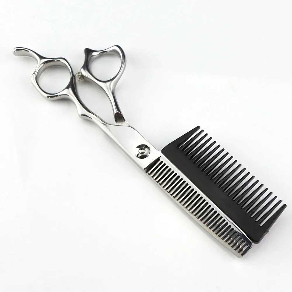 New Arrival New professional JP440C steel 6-inch 2-in-1 hair clip with comb to make the hair clip thinner Z241213