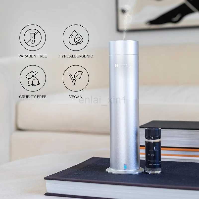 Hotel Collection Studio Scent Diffuser Waterless Cold-Air Diffusion Stylish Design 100% Recycled Aluminium Therapeutic Y240803