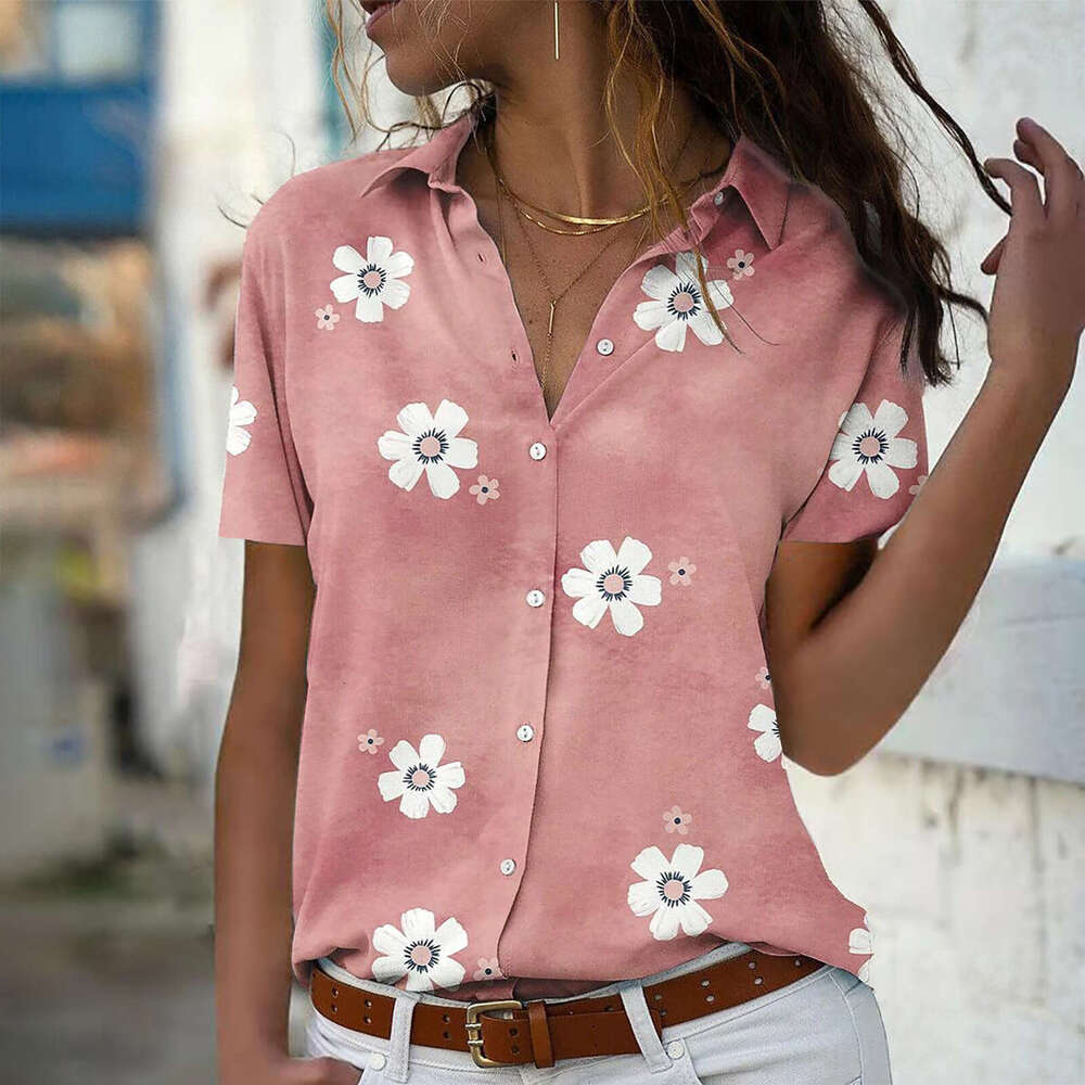 Designer Shirt Tshirts New Merchandise Summer Fashion Slim Crop Top Casual Harajuku Print Vintage Sports Fitness Turtleneck Slim-fit Lace Graphic T Sh