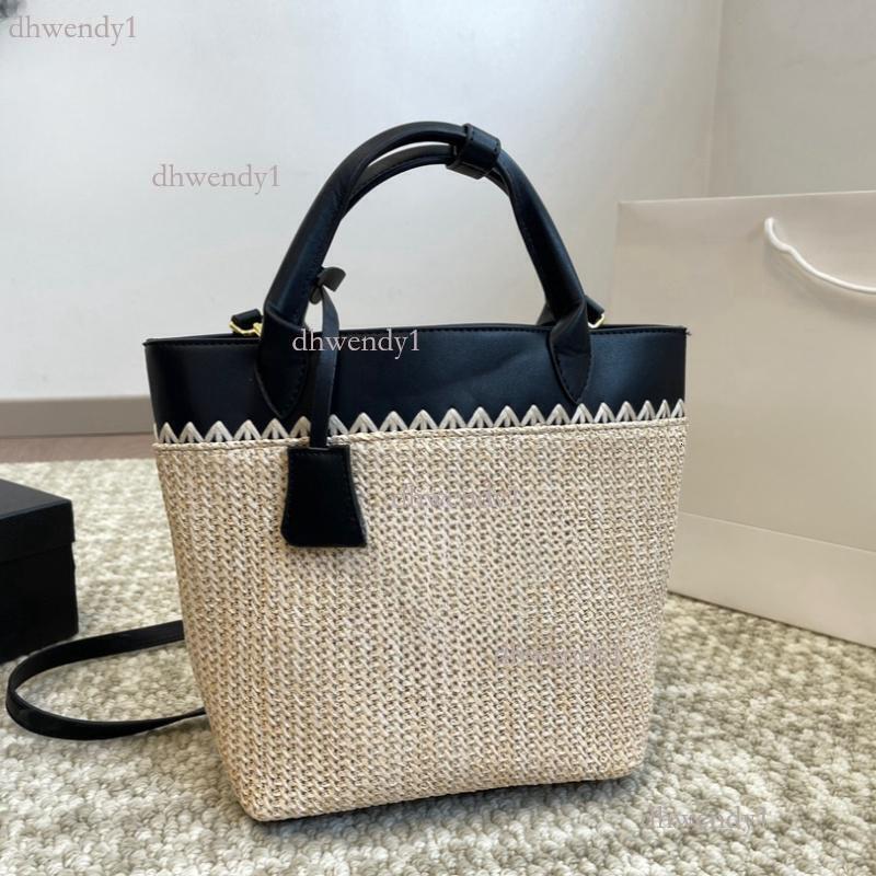 Designer Shopping Straw Bag Women's Tote Large Capacity Summer Beach Weekend Getaway Travel Bag
