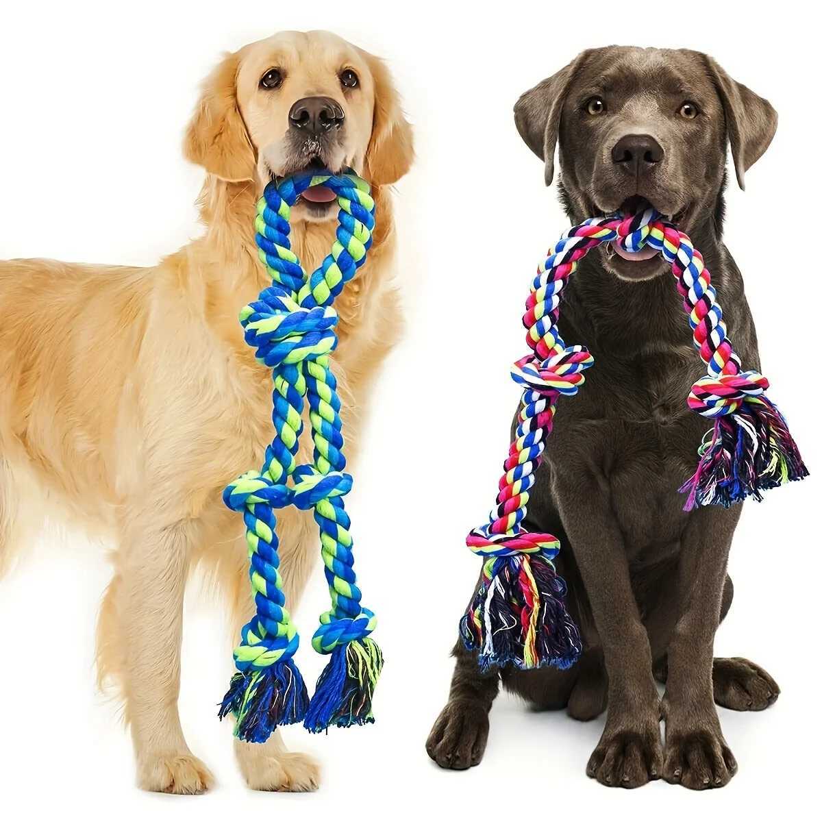 High Quality Jiegou Toy Durable Dog Chewing Toy Tug of War Interactive Toy Suitable for Medium and Large sized Dog Pet Supplies T2504012