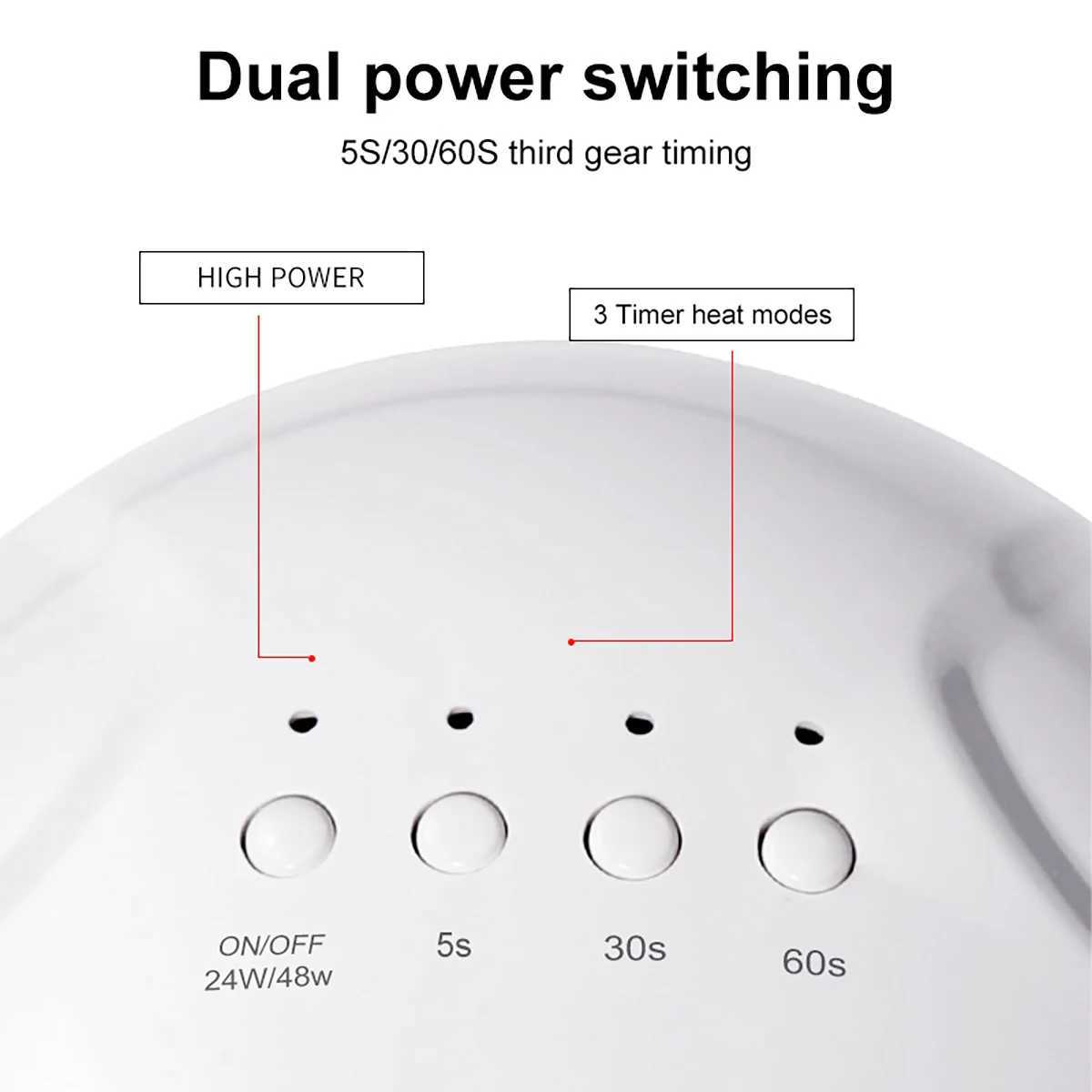 Professional UV LED Lamp for Nails Nail Dryer Machine Nail Drying Home Use Light UV Gel Varnish Manicure Equipment ToolsCL2400806